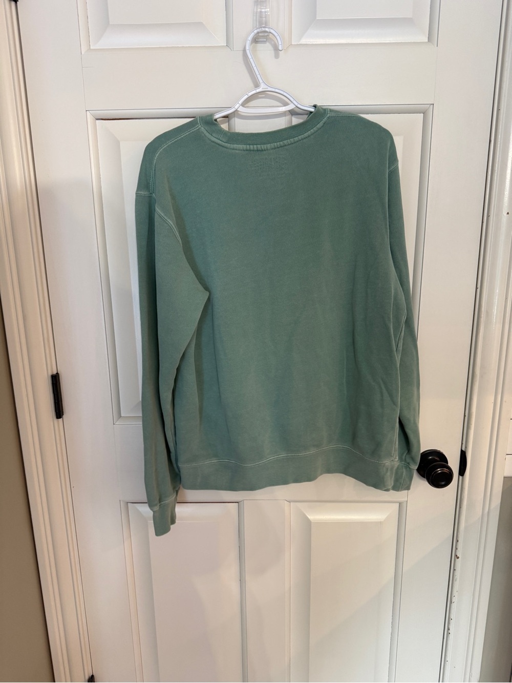 Jupmode Midwesterner Embroidered Crewneck Sweatshirt Sage Green 25417 - Picture 5 of 9